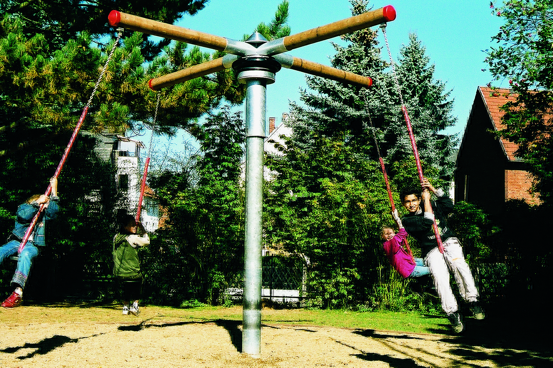 Turkuaz Park | Döner Tahterevalli Maymun Salıncak