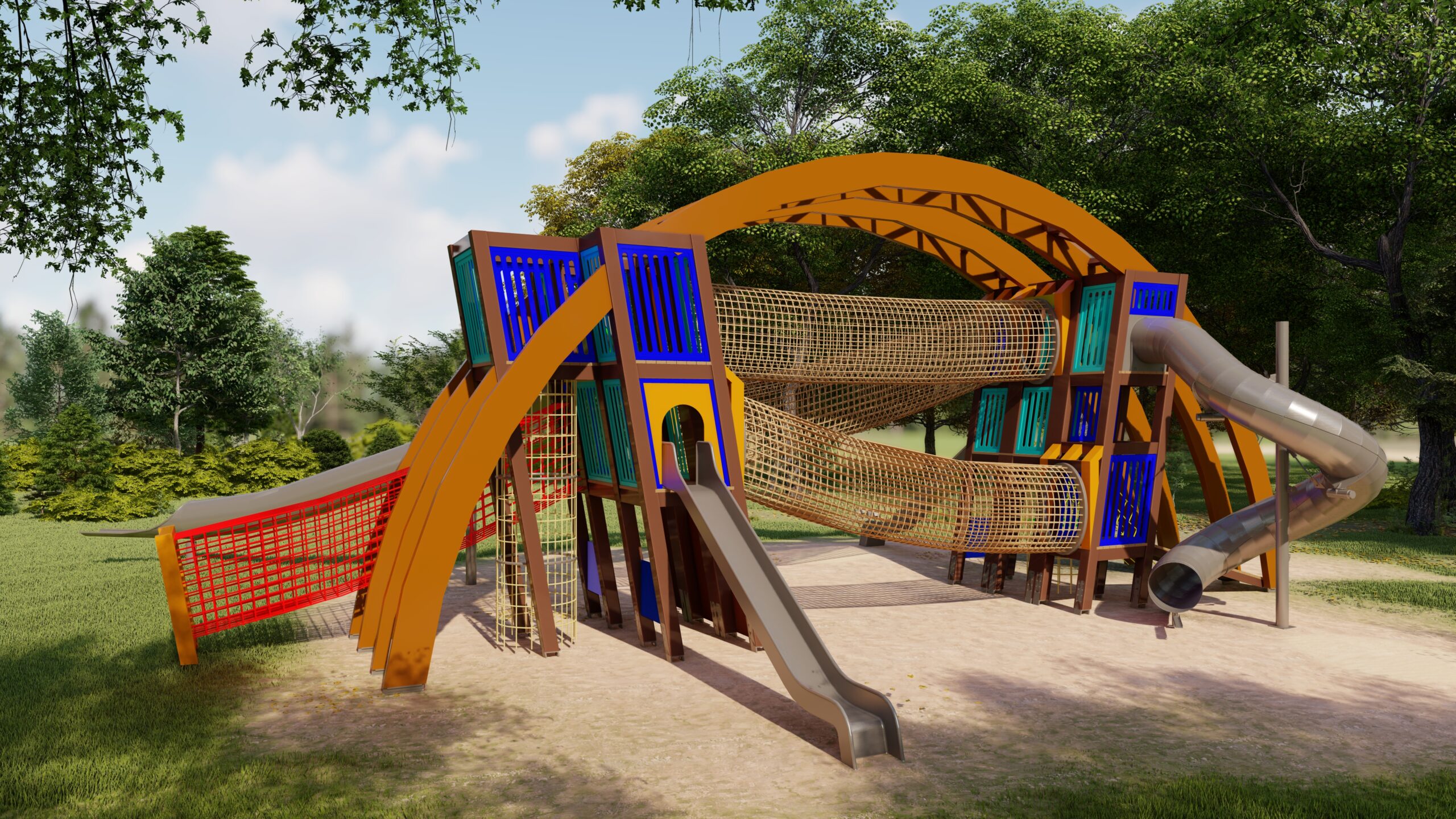 Turkuaz Park | Gökkuşağı Macera Kompleksi