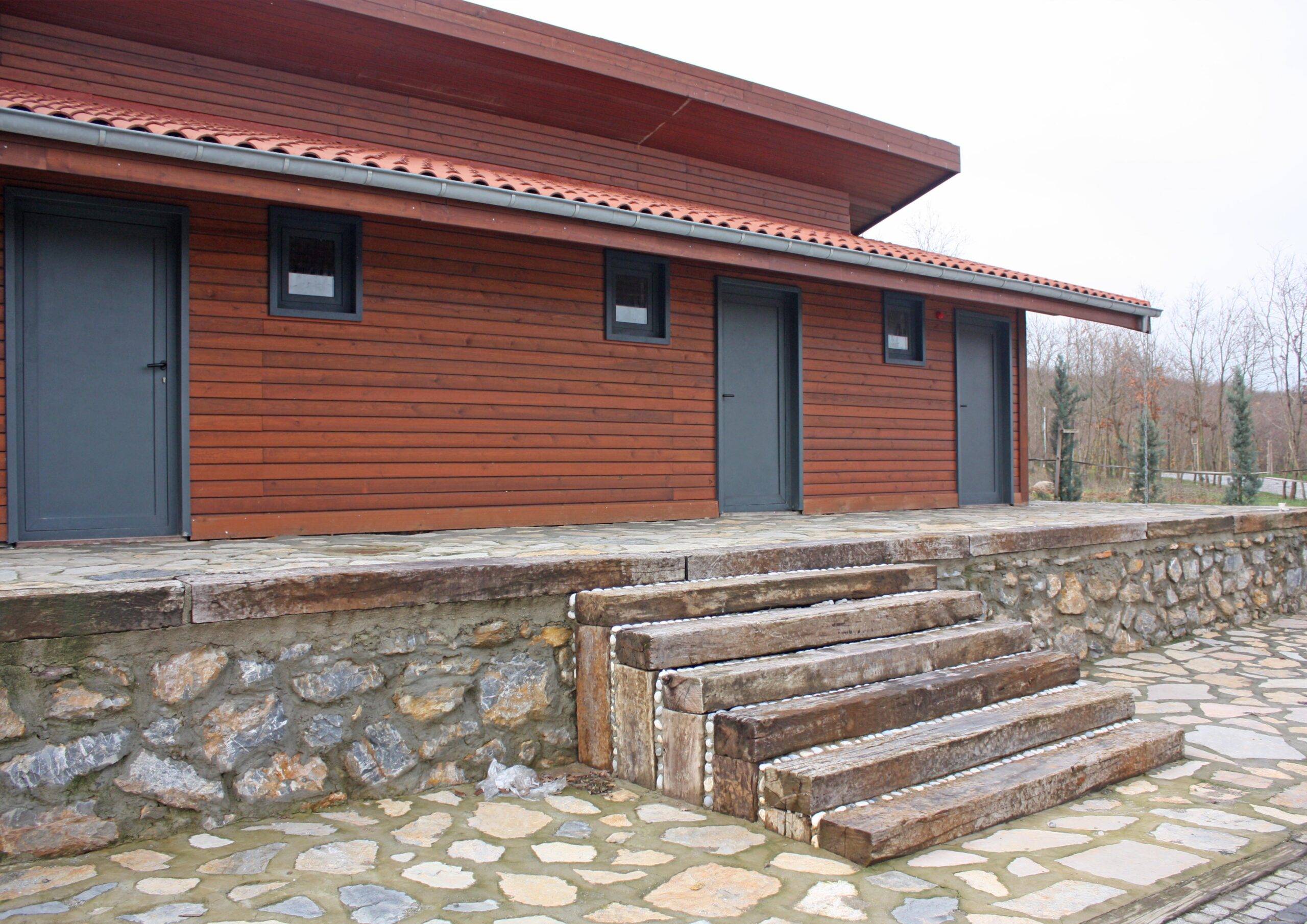 Turkuaz Park | Ahşap Yurt Binası / Ahşap Butik Otel