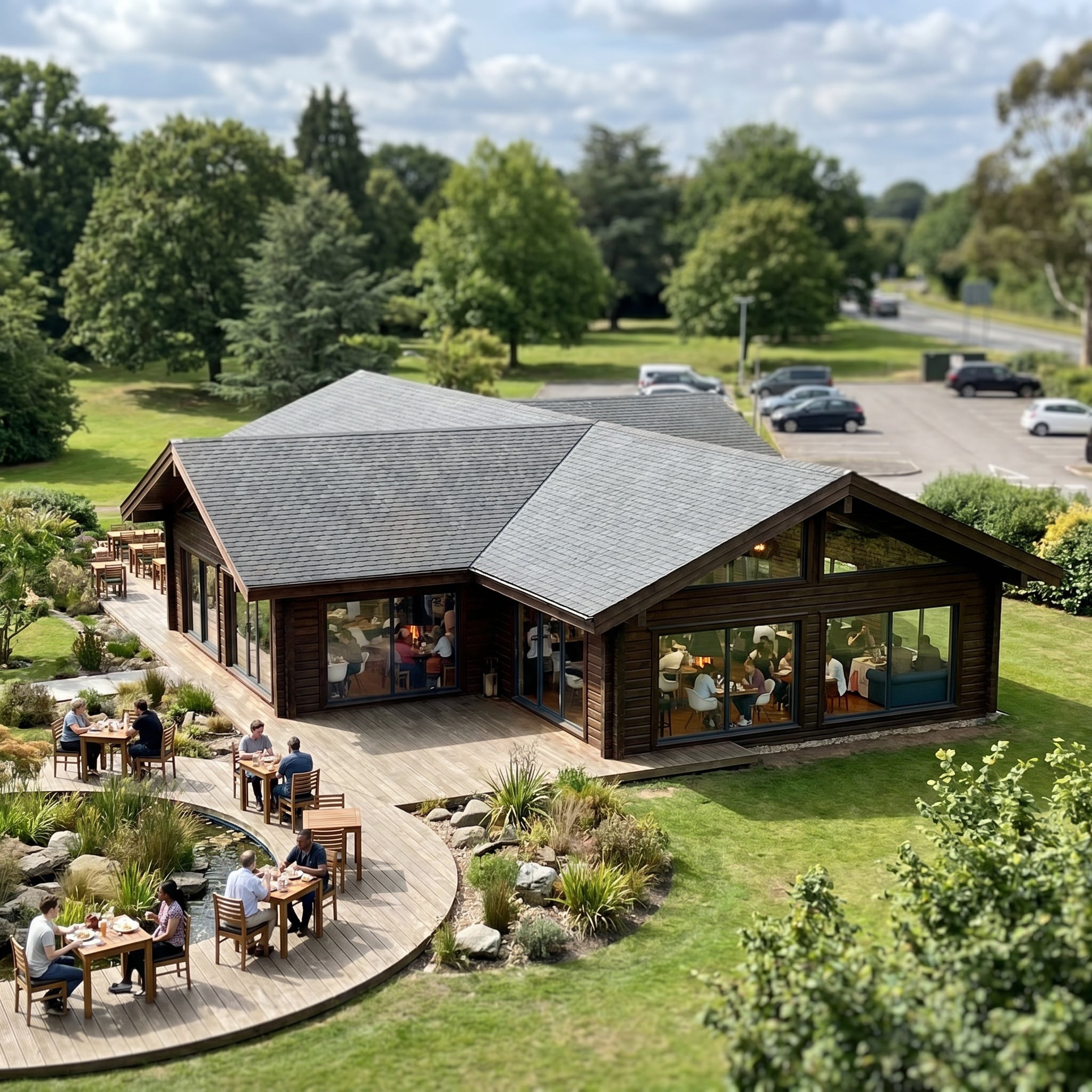 Turkuaz Park | Gölbaşı Ahşap Restoran