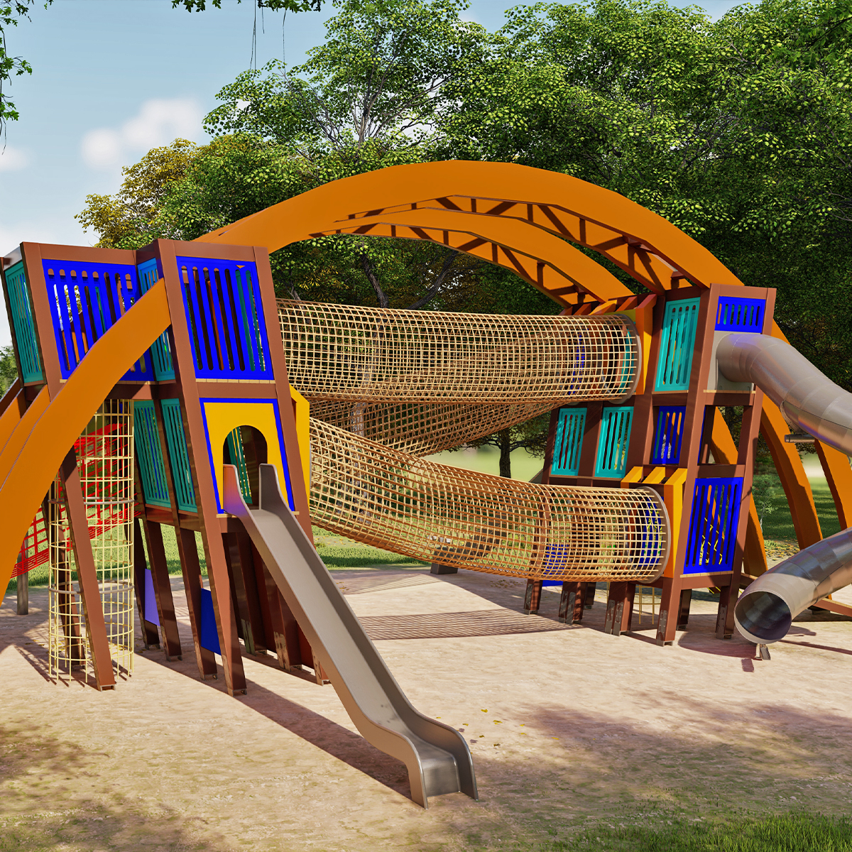Turkuaz Park | Gökkuşağı Macera Kompleksi