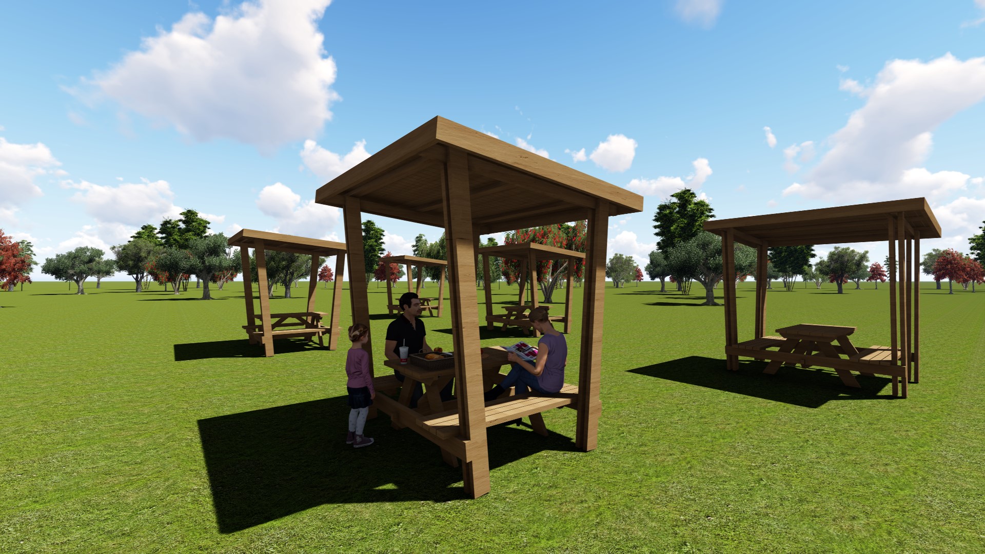 Turkuaz Park | Piknik Masaları