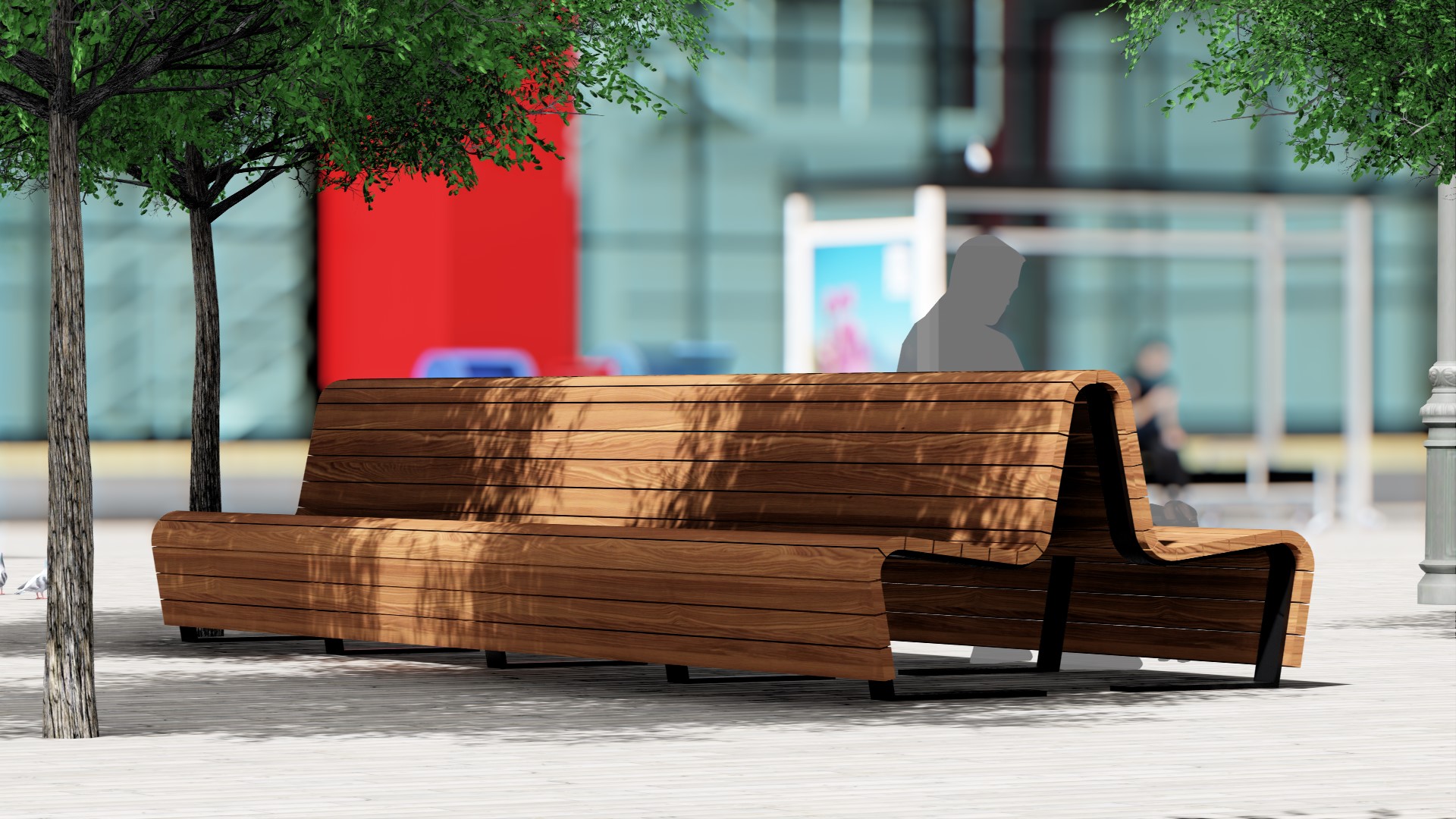 Turkuaz Park | Wooden Bench