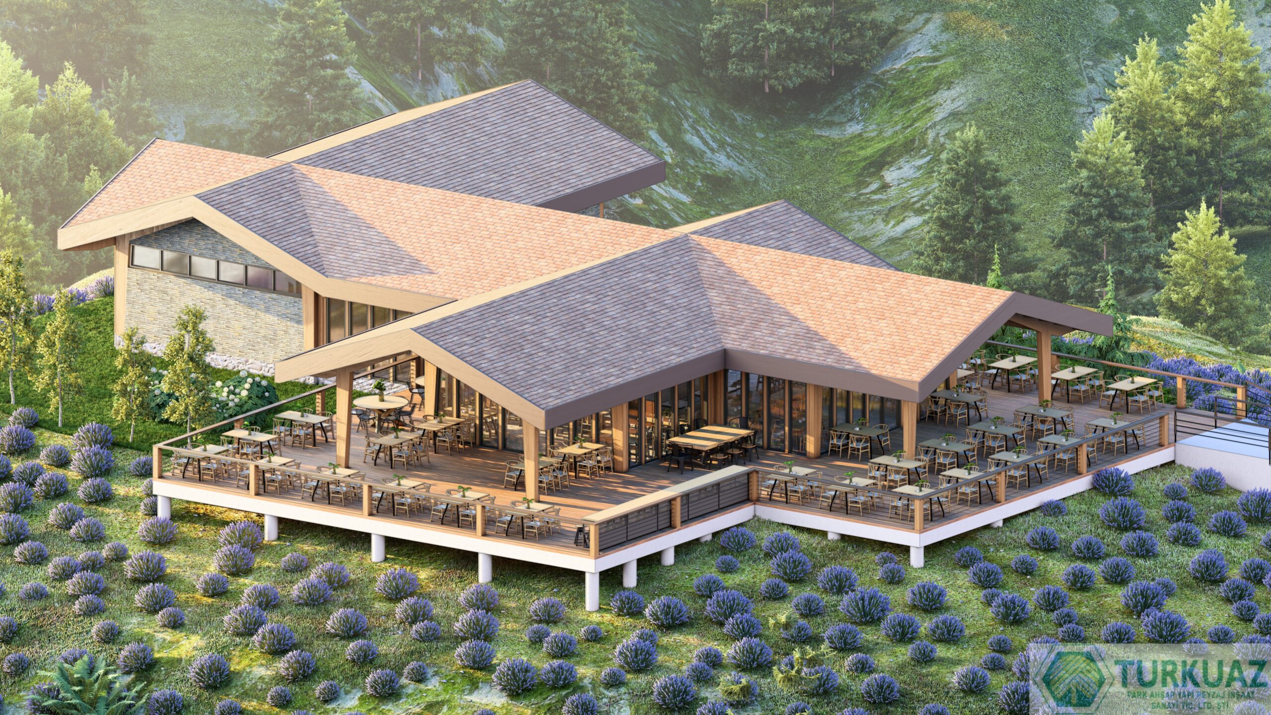 Turkuaz Park | Ardıç Ahşap Restoran