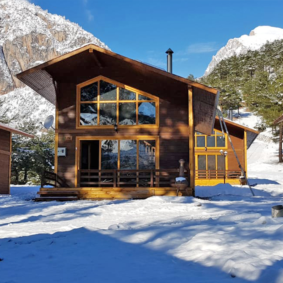 Turkuaz Park | Ahşap Yurt Villaları