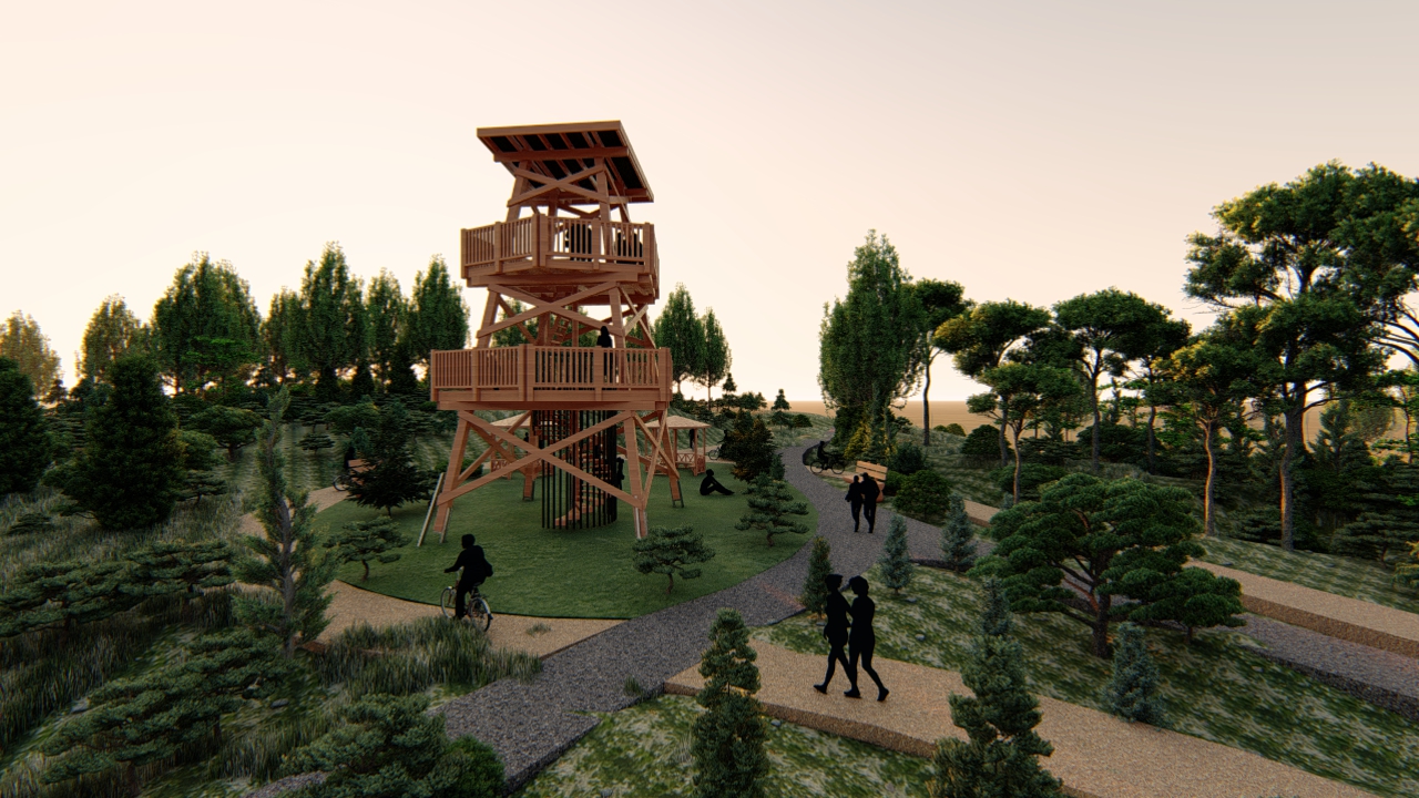 Turkuaz Park | Penta Ahşap Gözlem Kulesi Turkuaz Park | Penta Ahşap Gözlem Kulesi