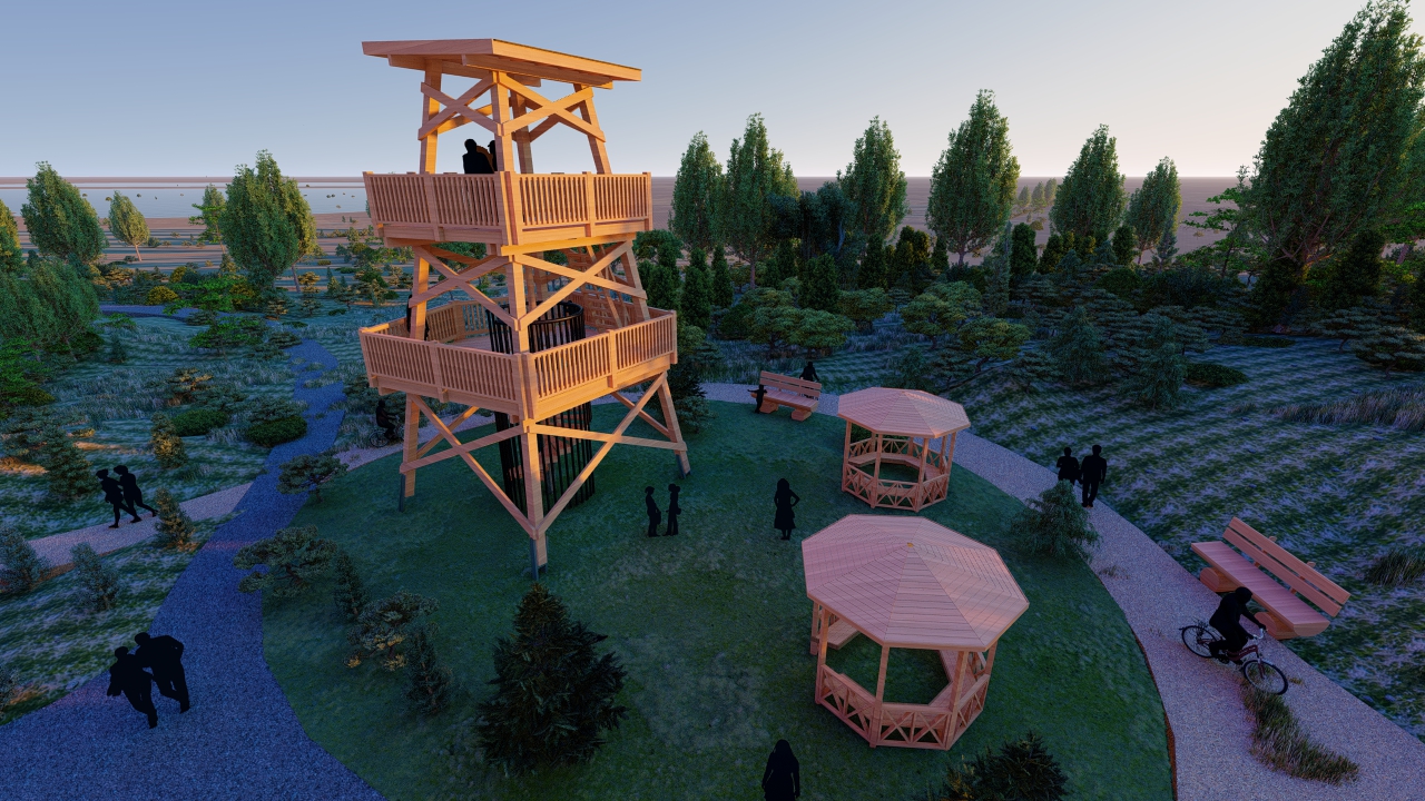 Turkuaz Park | Penta Ahşap Gözlem Kulesi Turkuaz Park | Penta Ahşap Gözlem Kulesi