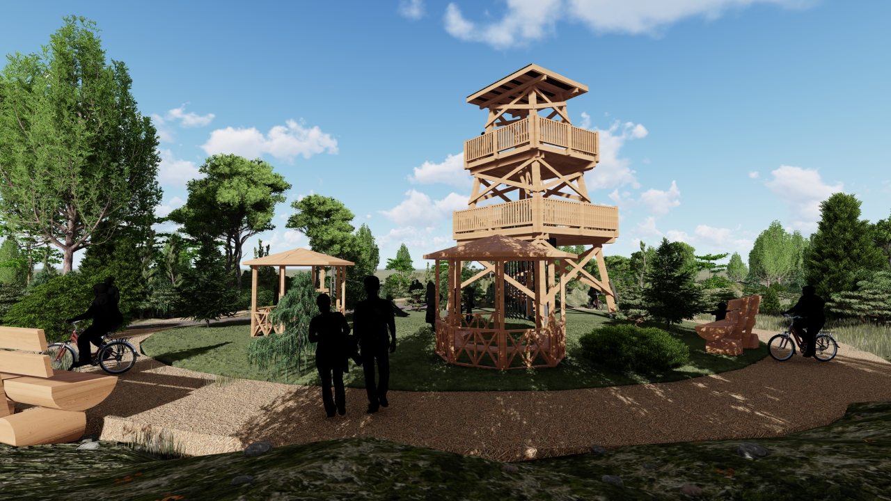 Turkuaz Park | Penta Ahşap Gözlem Kulesi Turkuaz Park | Penta Ahşap Gözlem Kulesi
