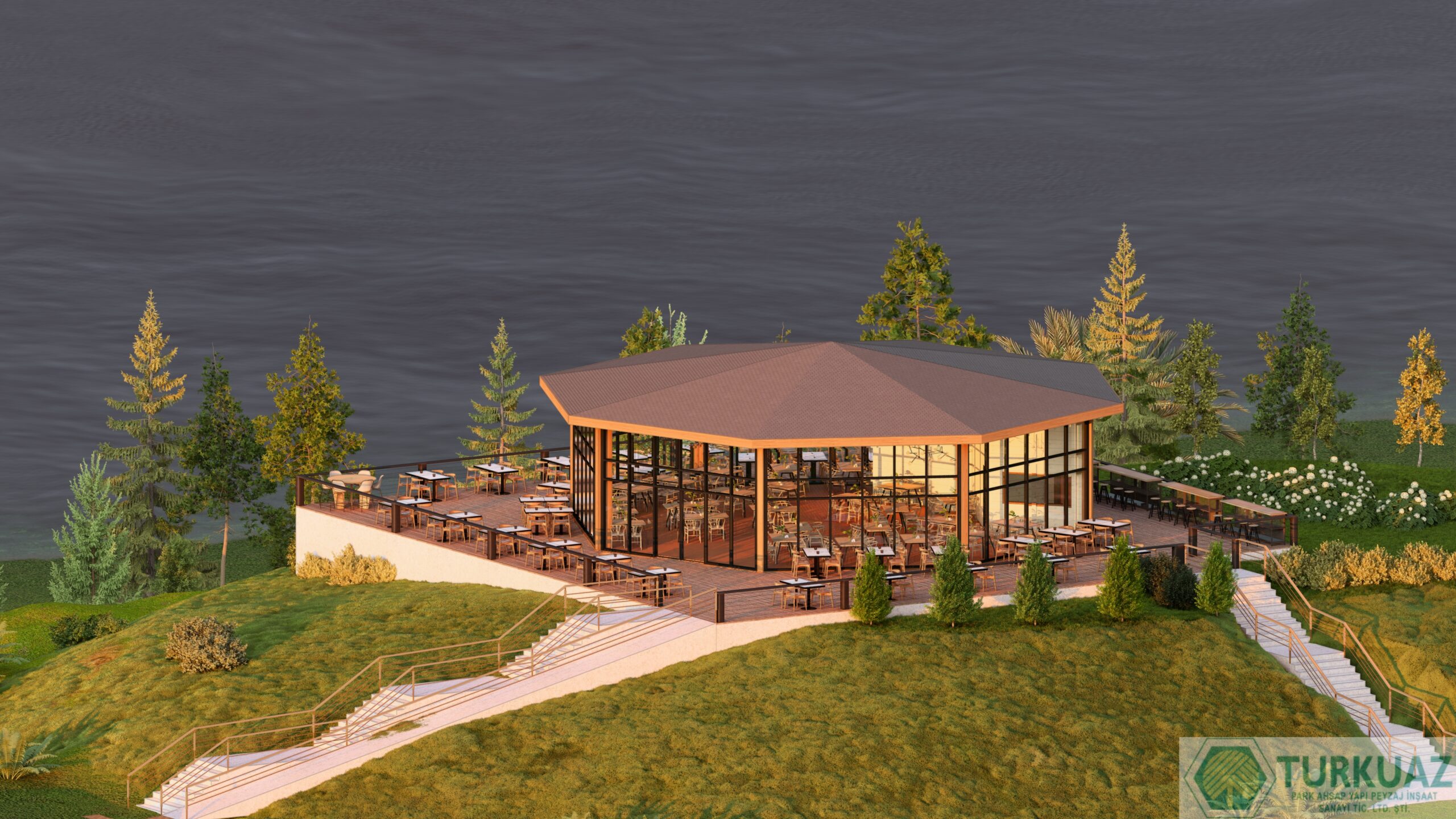 Turkuaz Park | Meşe Ahşap Restoran Turkuaz Park | Meşe Ahşap Restoran