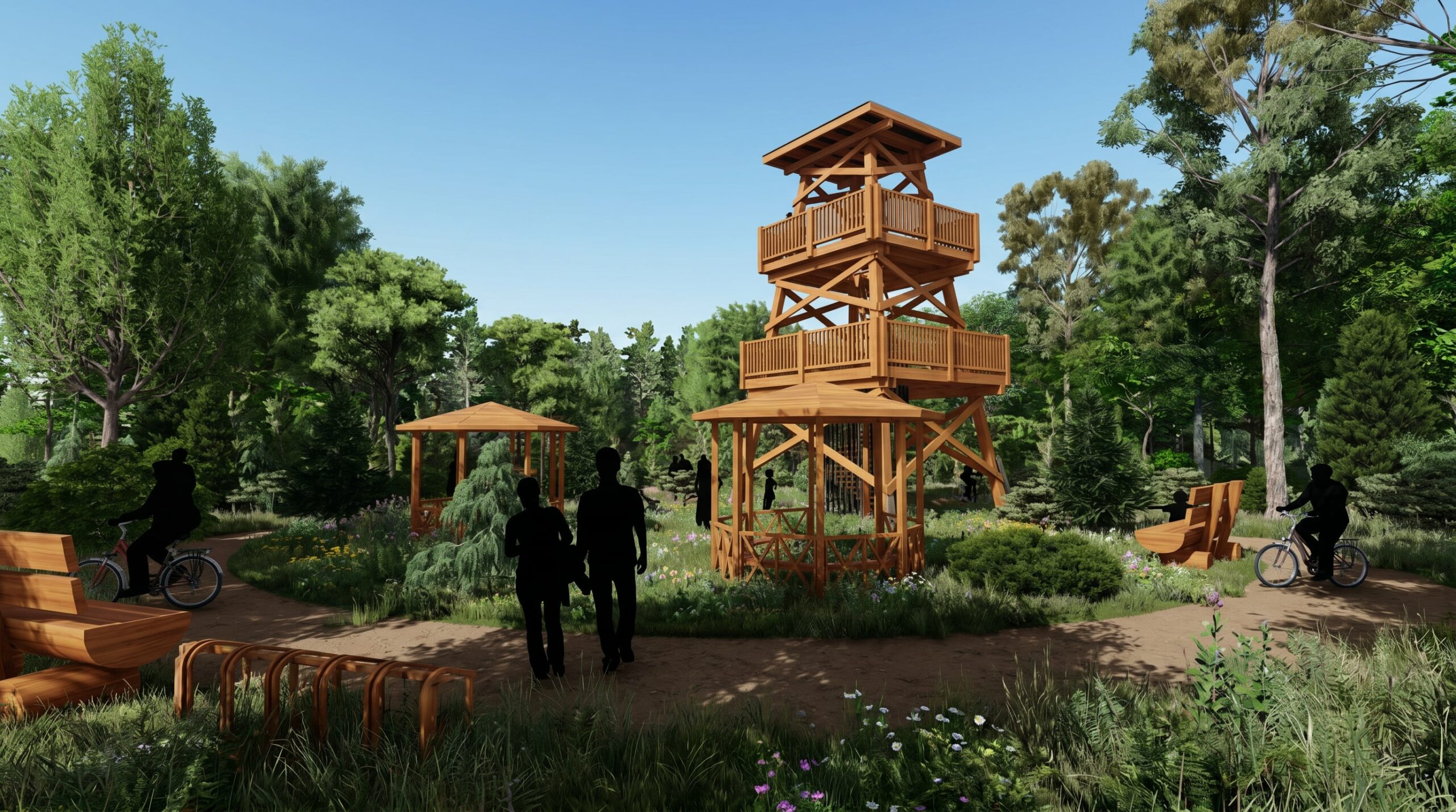 Turkuaz Park | Penta Ahşap Gözlem Kulesi Turkuaz Park | Penta Ahşap Gözlem Kulesi