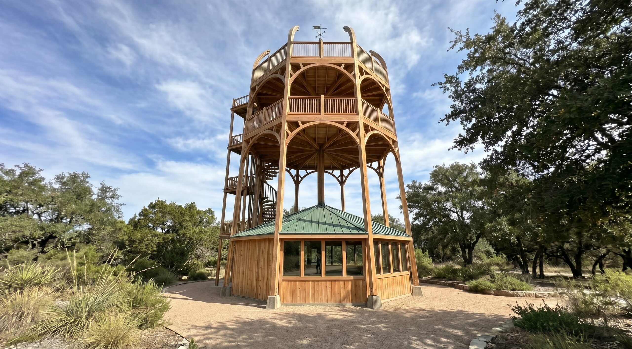 Turkuaz Park | Panaromik Ahşap Gözlem Kulesi