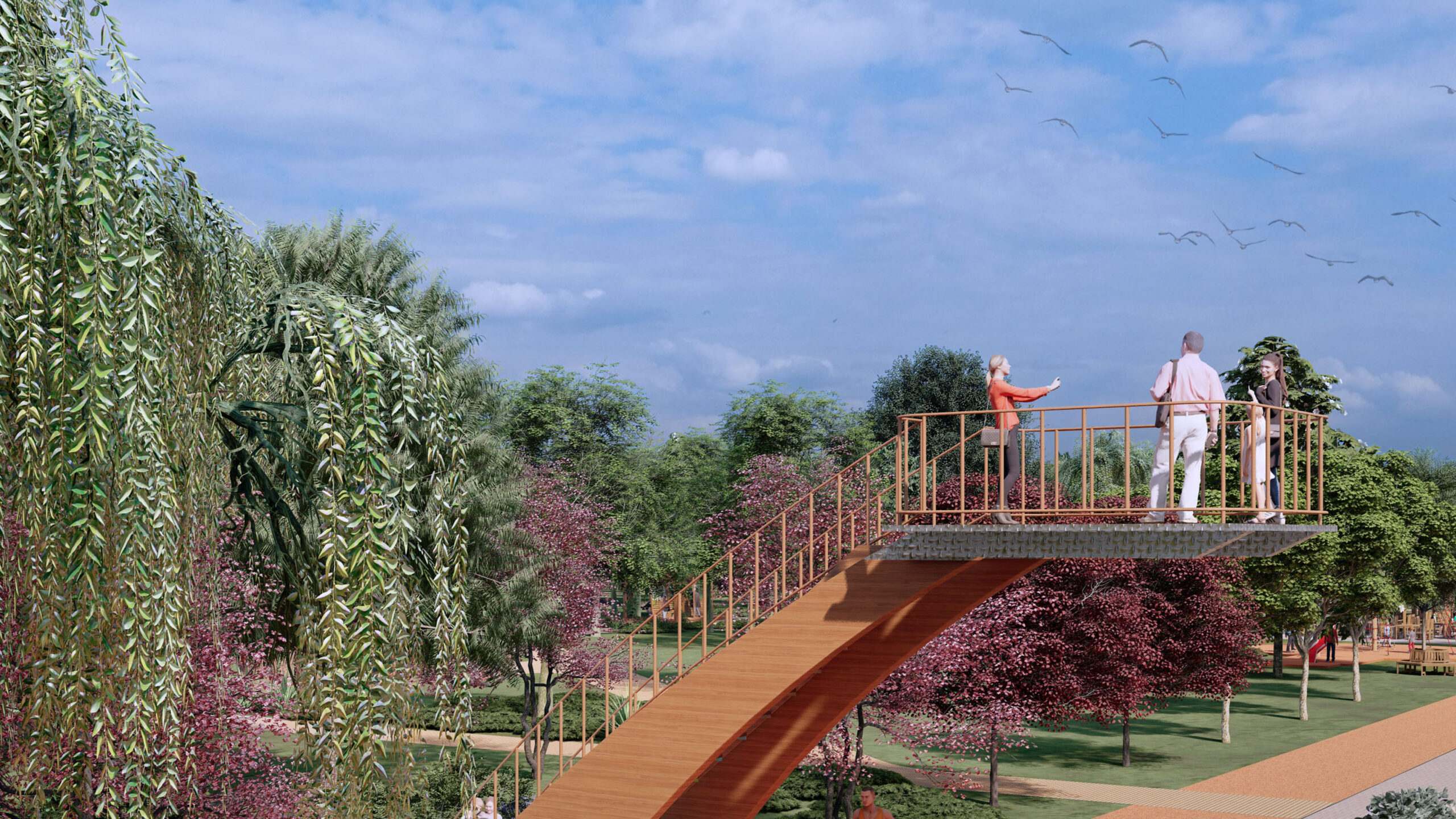 Turkuaz Park | Panoramik Ahşap Gözlem Terası Turkuaz Park | Panoramik Ahşap Gözlem Terası