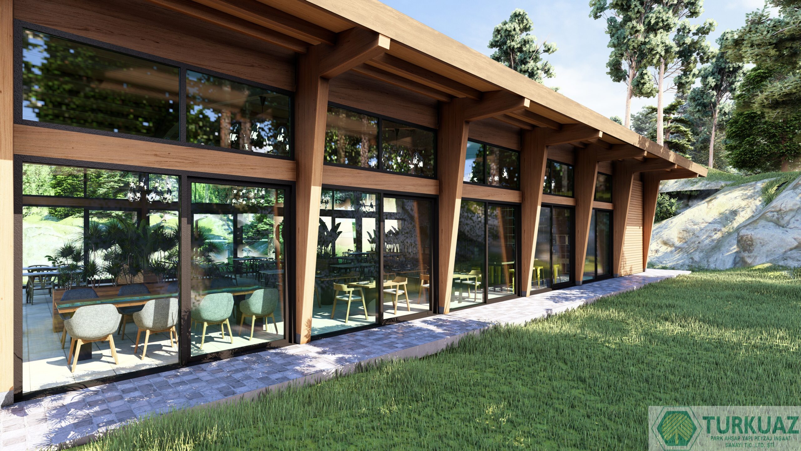 Turkuaz Park | Turkuaz Ahşap Restoran
