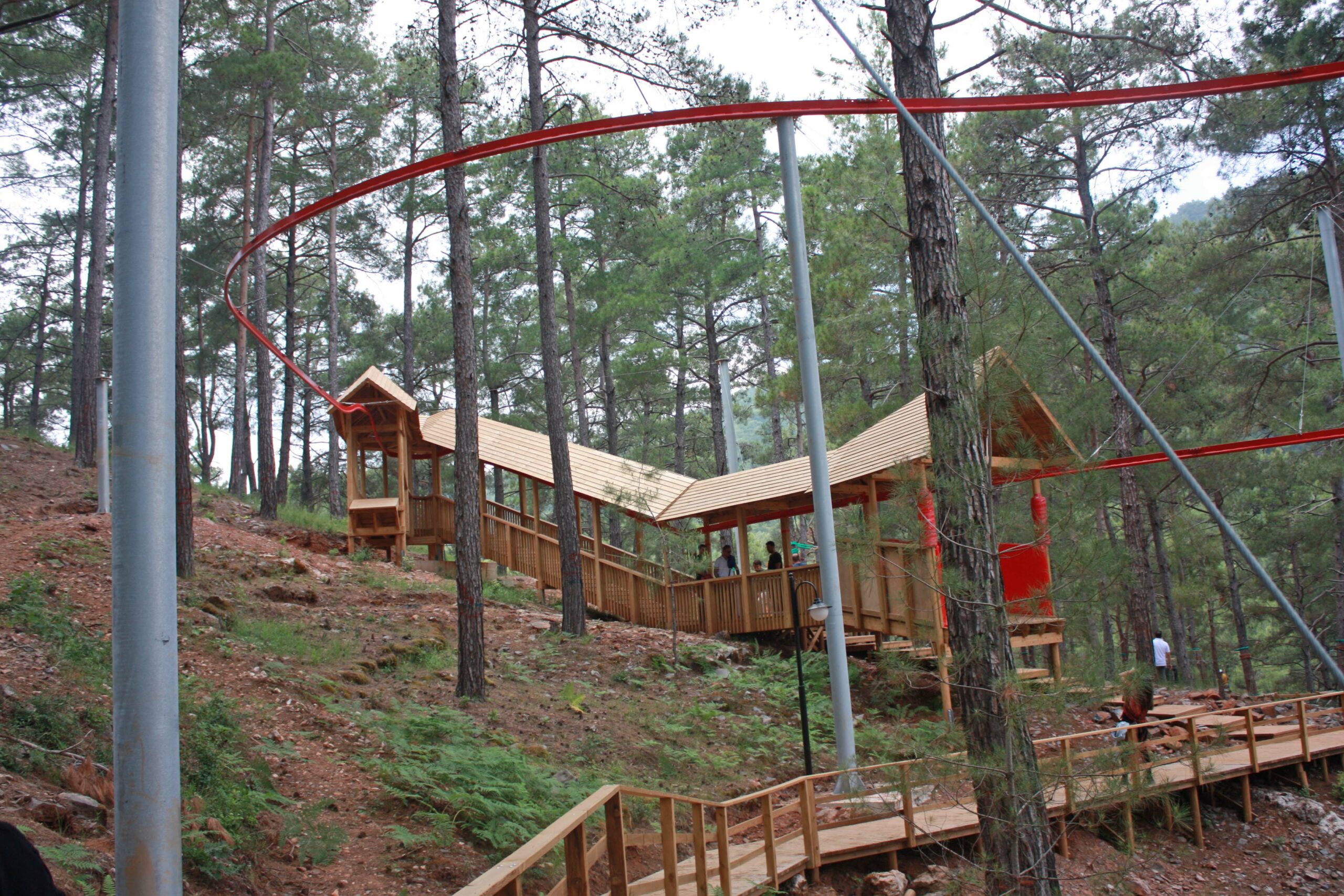 Turkuaz Park | Alanya Macera Kompleksi ve Ahşap Yapılar