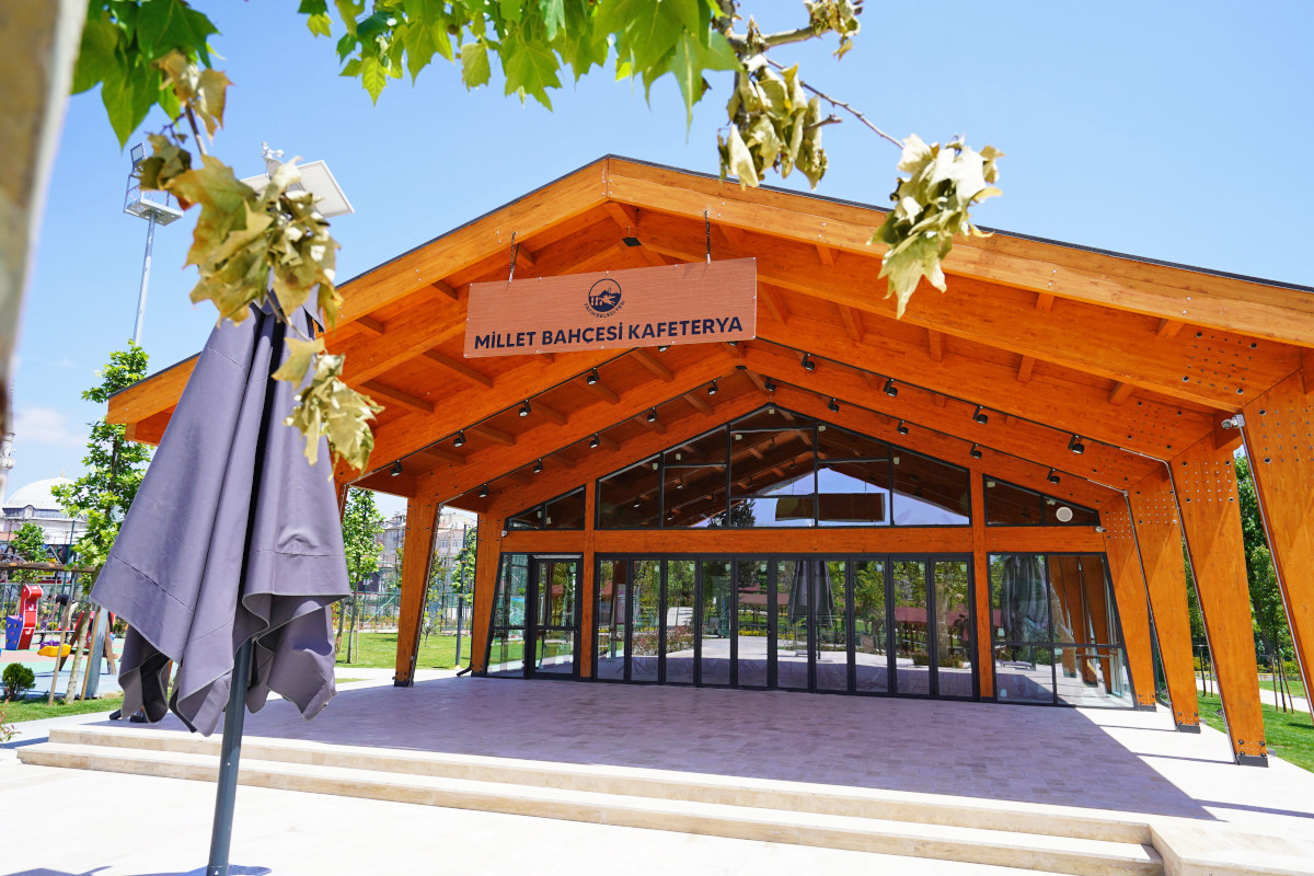 Turkuaz Park | Fatih Municipality Wooden Restaurant