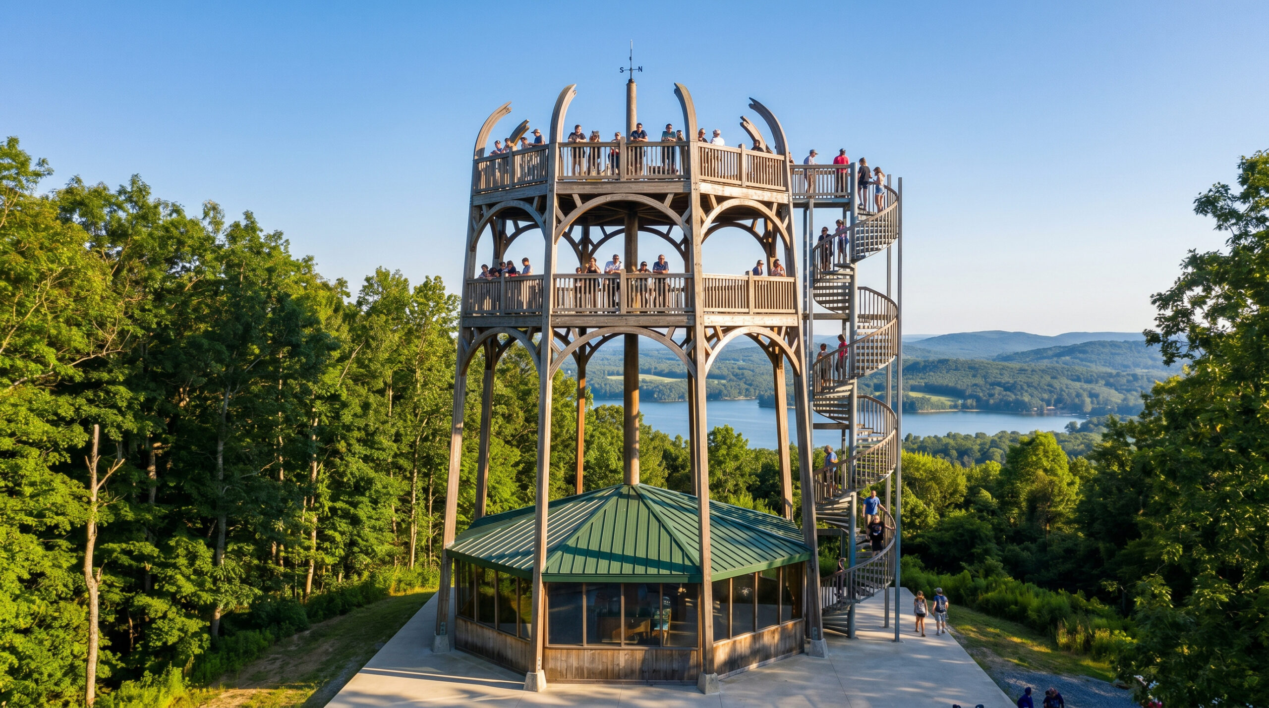 Turkuaz Park | Panaromik Ahşap Gözlem Kulesi Turkuaz Park | Panaromik Ahşap Gözlem Kulesi