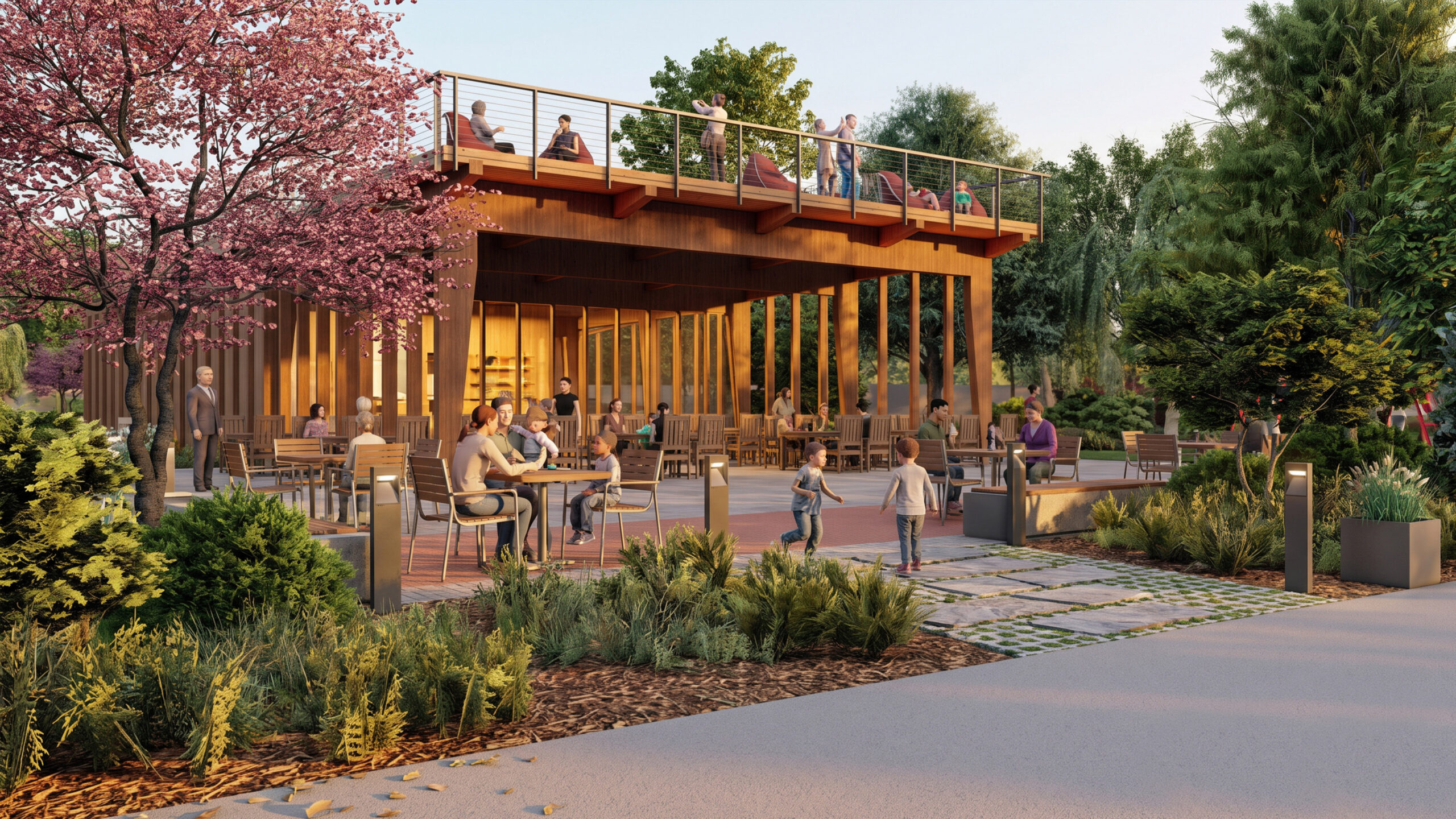 Turkuaz Park | Teraslı Ahşap Cafe & Restoran