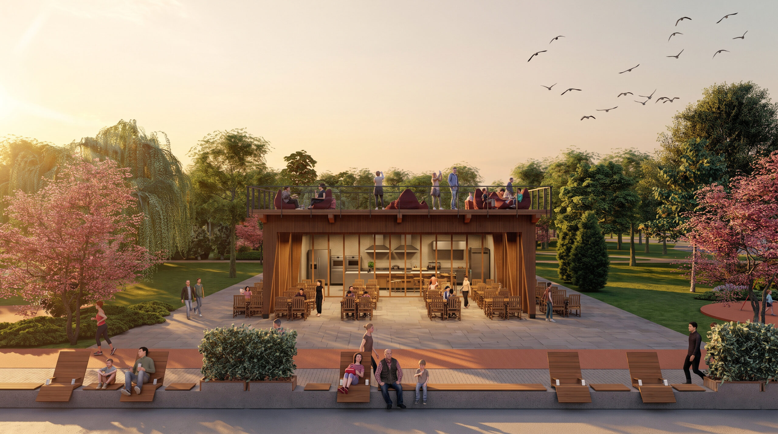 Turkuaz Park | Teraslı Ahşap Cafe & Restoran
