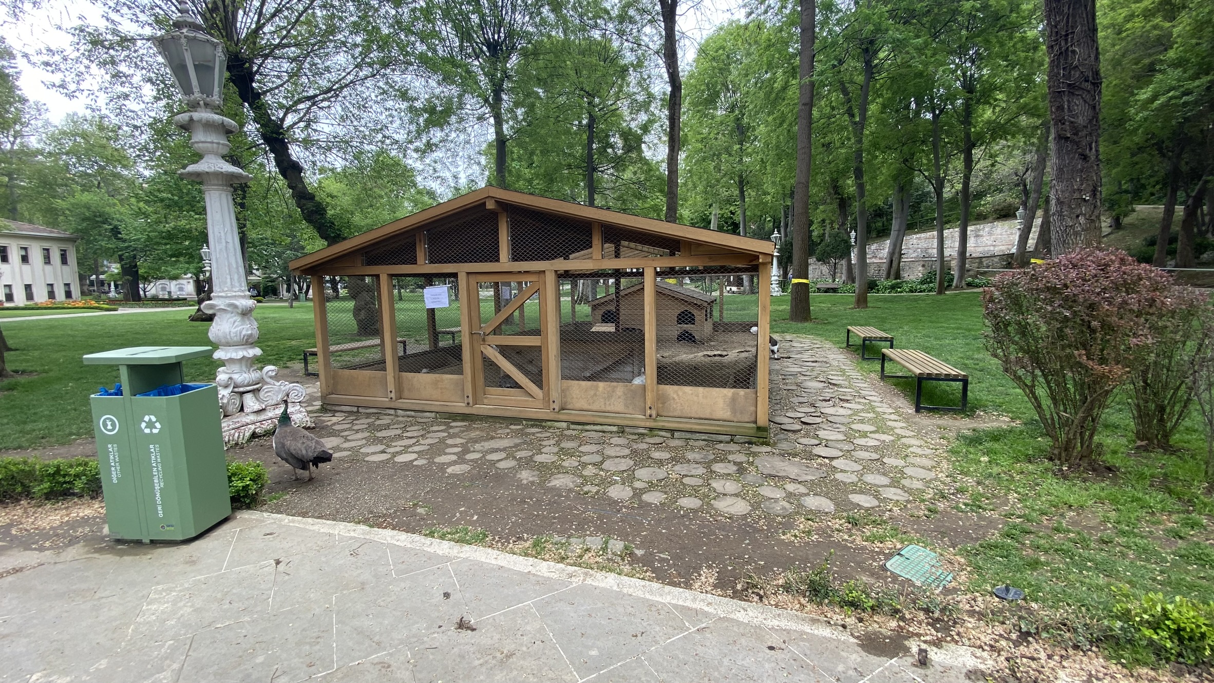 Turkuaz Park | Ahşap Tavşan Kümesi Fauna Binası