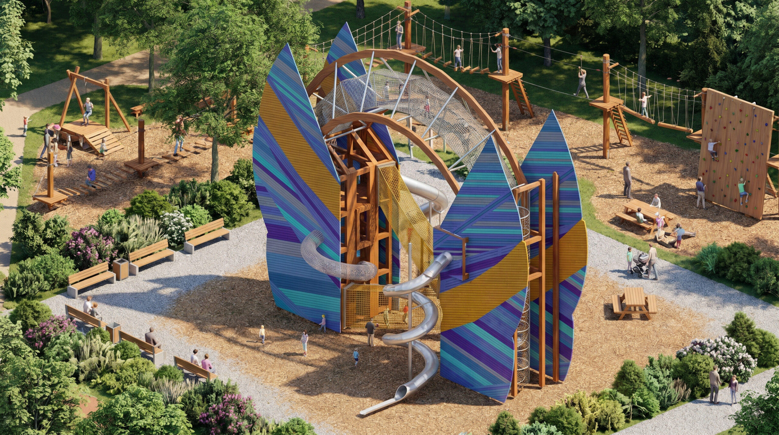 Turkuaz Park | Kelebek Model Macera Kompleksi