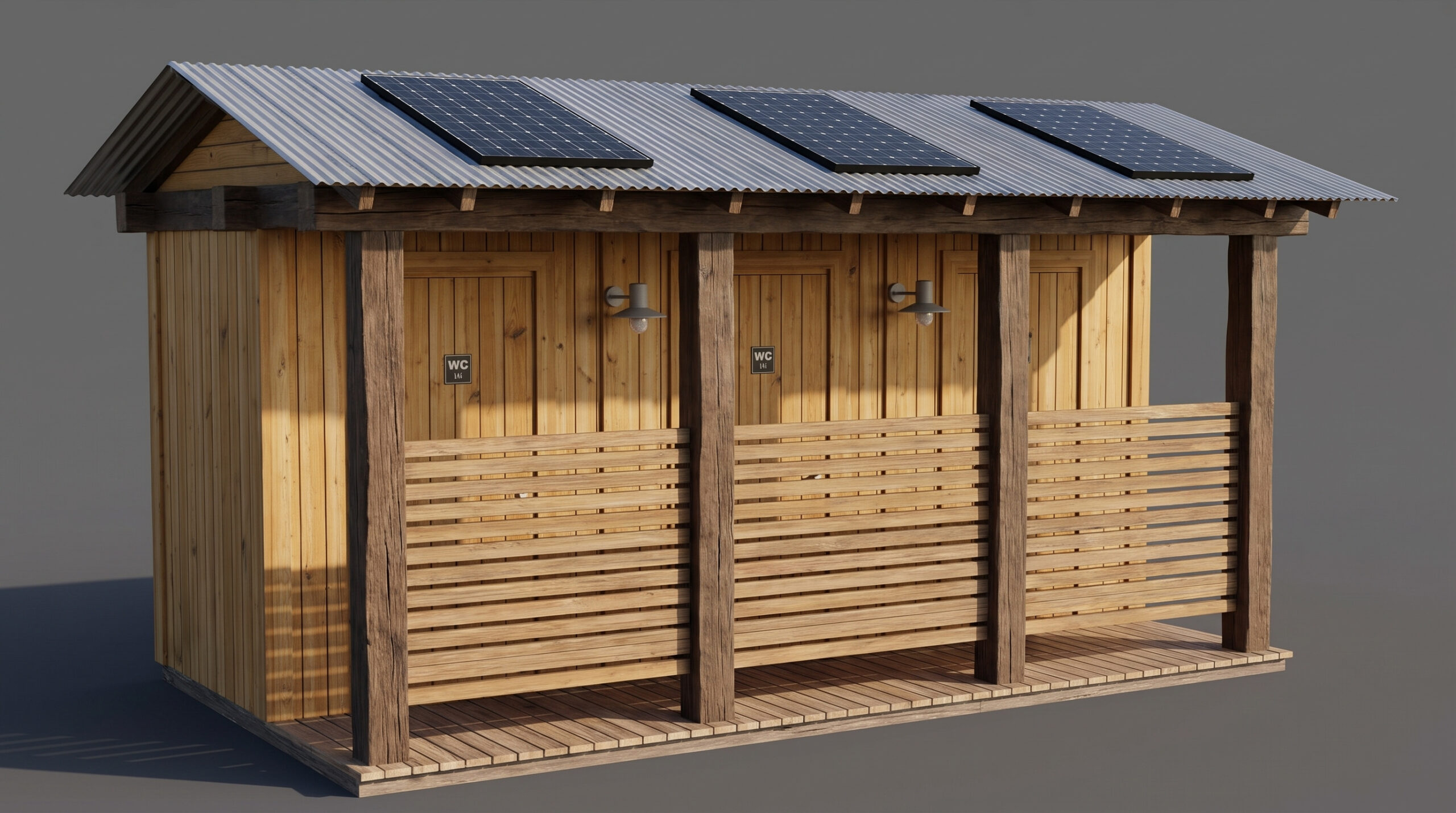 Turkuaz Park | Trio Ahşap WC Kabini Turkuaz Park | Trio Ahşap WC Kabini