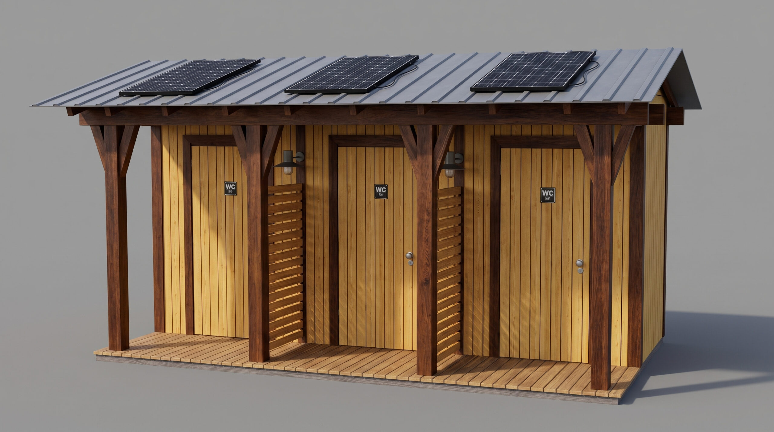 Turkuaz Park | Trio Ahşap WC Kabini Turkuaz Park | Trio Ahşap WC Kabini
