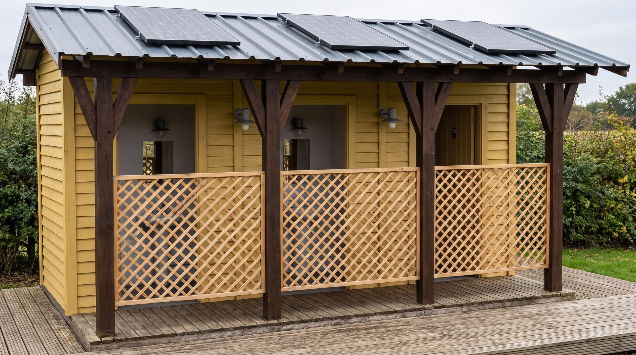 Turkuaz Park | Trio Ahşap WC Kabini Turkuaz Park | Trio Ahşap WC Kabini